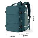 Mochila Compacta com Larga Capacidade para Viagens - Bagagem de Mão