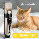 Aparador de Pelos Recarregável 4 em 1 para Animais - Máquina de Corte