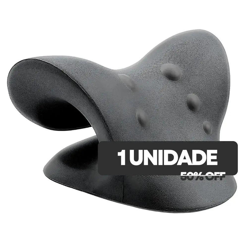 Almofada Massageadora para Coluna Cervical - Relaxamento Muscular